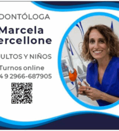 Odontóloga Marcela Vercellone